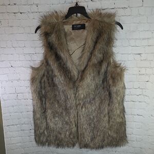 Escalier Women's Faux Fur Vest XL
